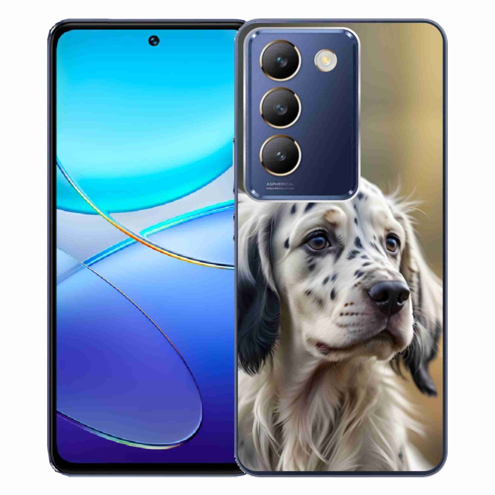 Gélový kryt mmCase na Vivo V40 SE/5G - anglický seter