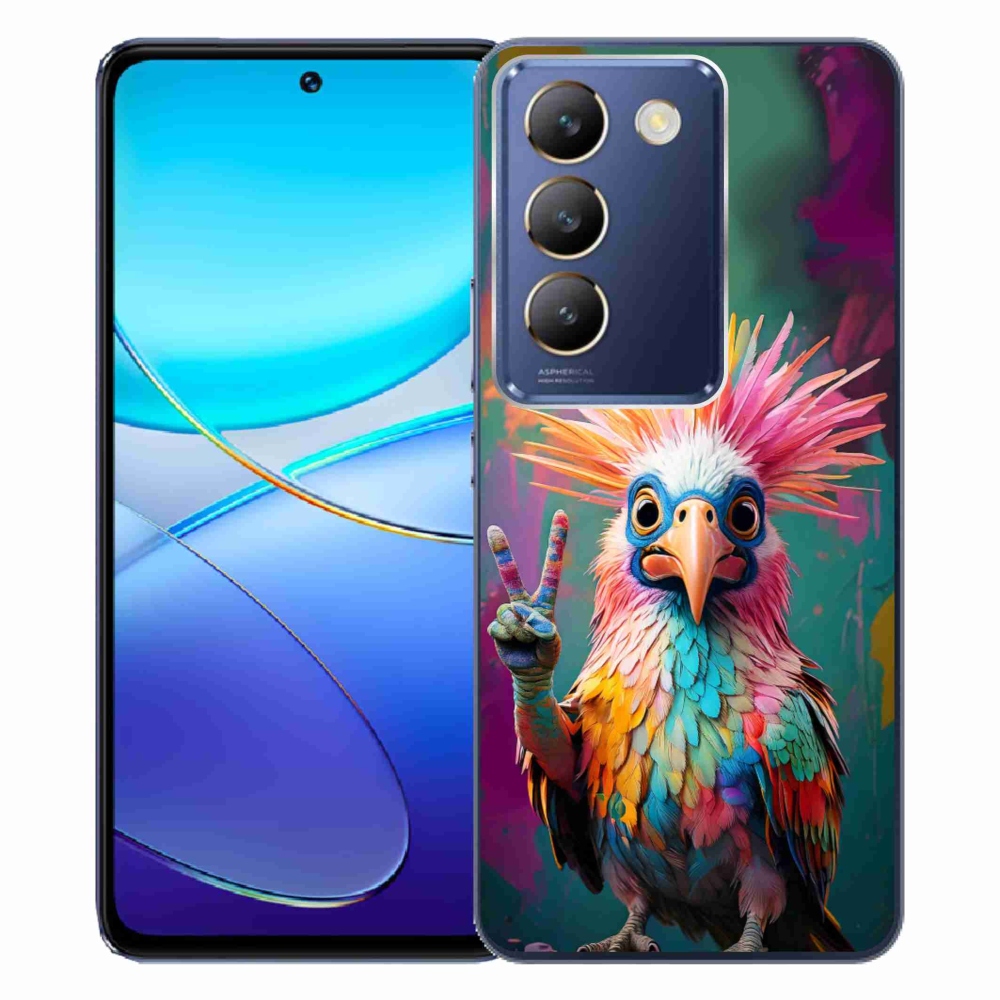 Gélový kryt mmCase na Vivo V40 SE/5G - farebný rebel