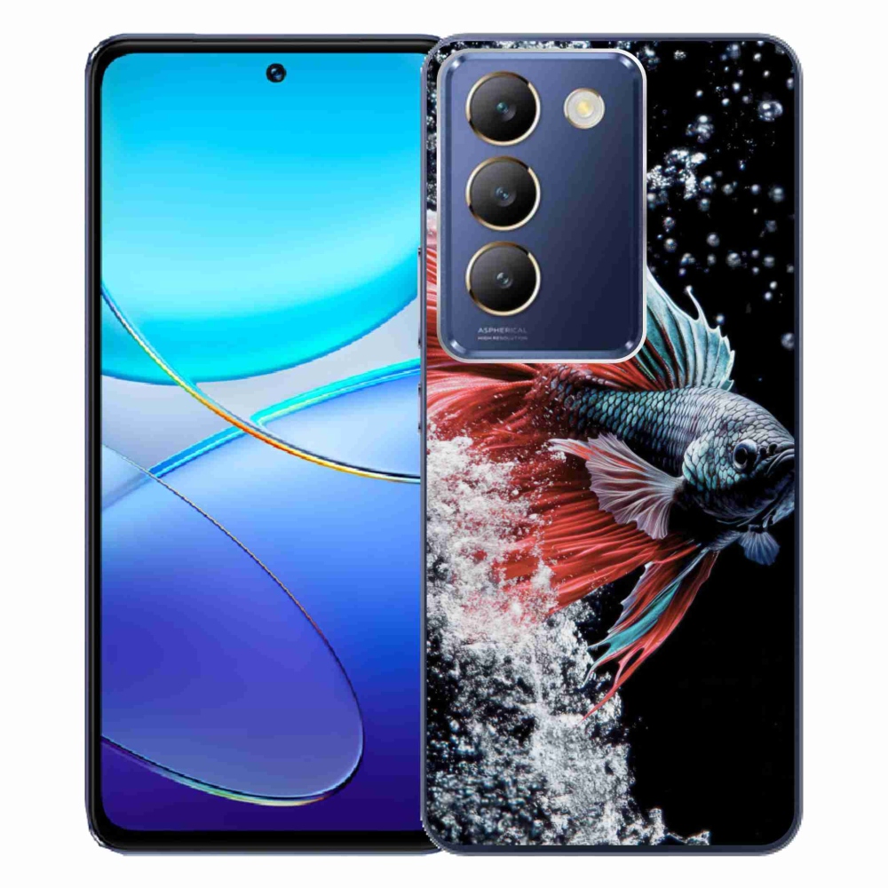 Gélový kryt mmCase na Vivo V40 SE/5G - bojovníčka pestrá