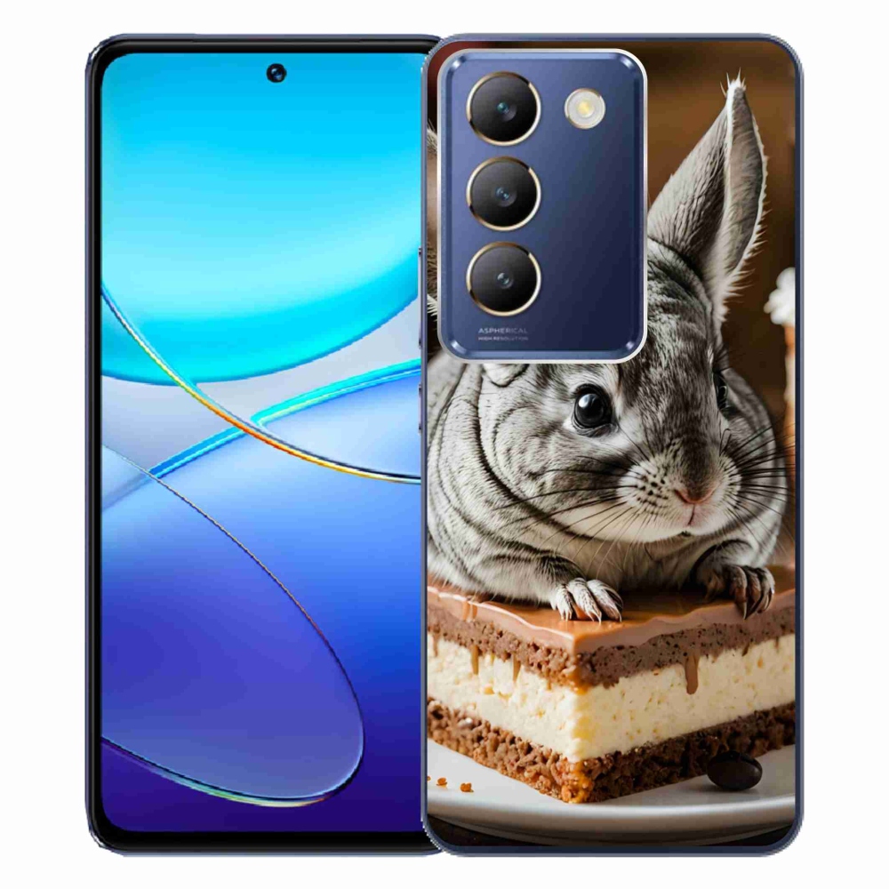 Gélový kryt mmCase na Vivo V40 SE/5G - činčila