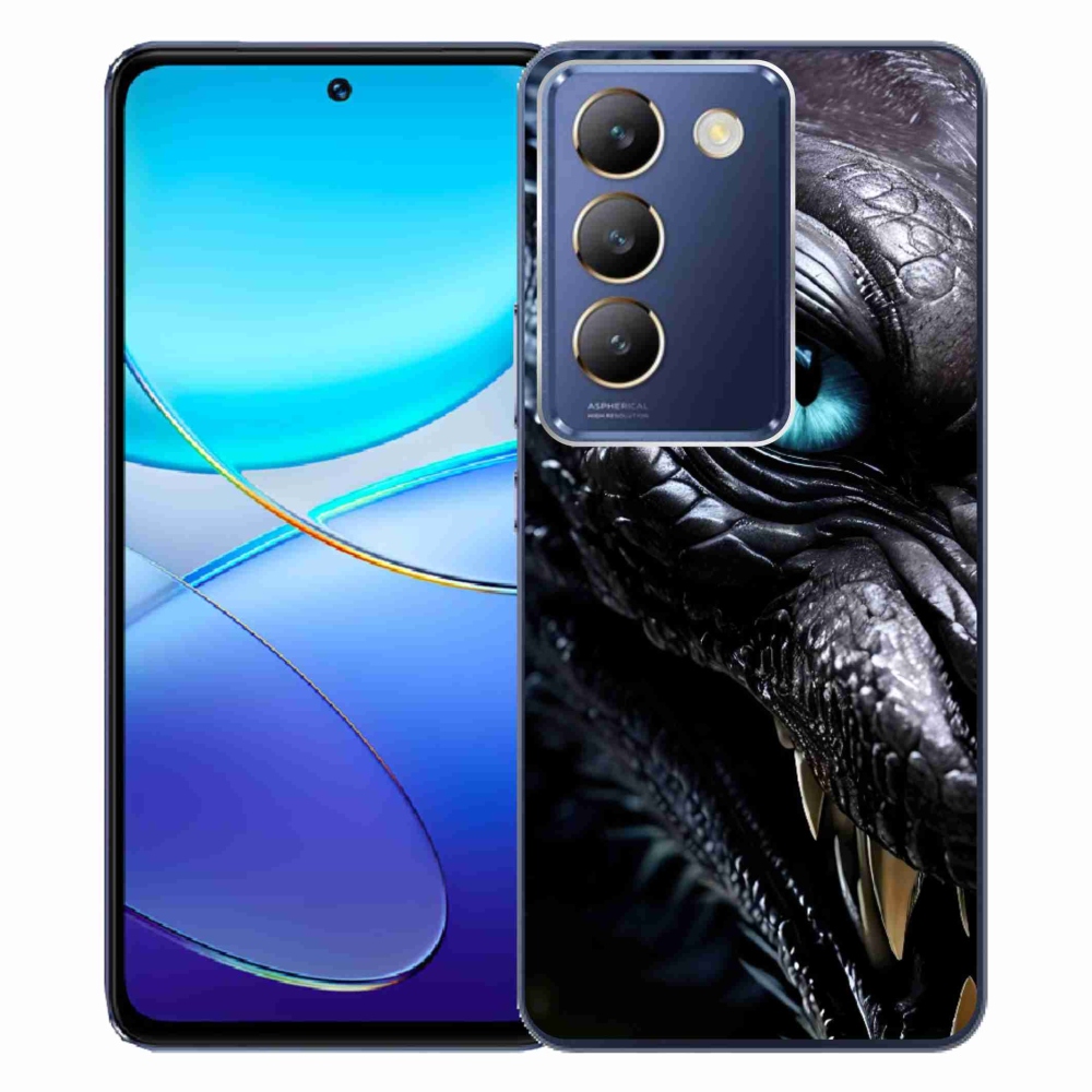 Gélový kryt mmCase na Vivo V40 SE/5G - dračí pohľad