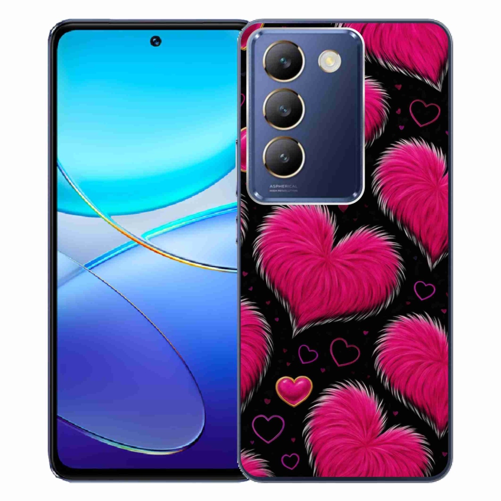 Gélový kryt mmCase na Vivo V40 SE/5G - hebké srdce