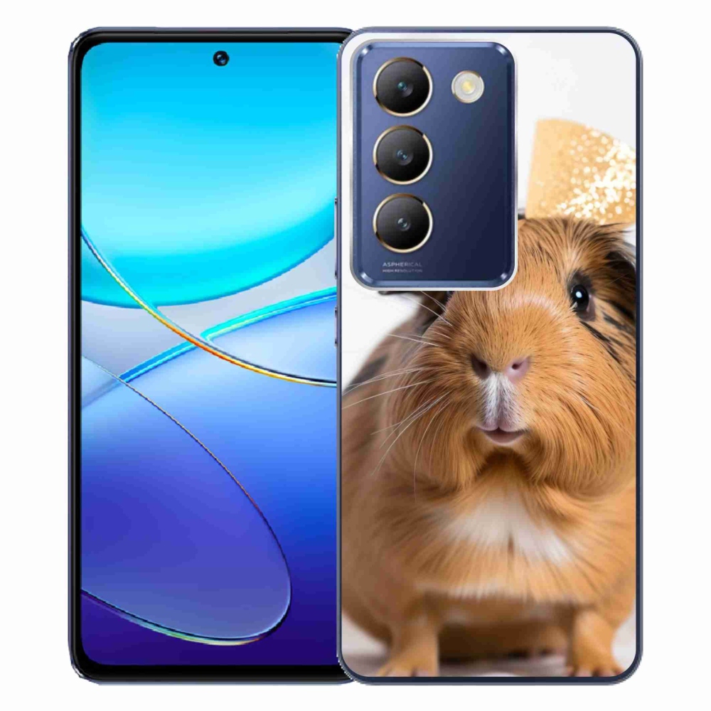 Gélový kryt mmCase na Vivo V40 SE/5G - hnedé morča