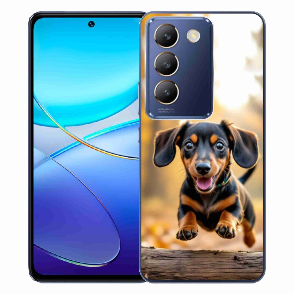 Gélový kryt mmCase na Vivo V40 SE/5G - jazvečík 2