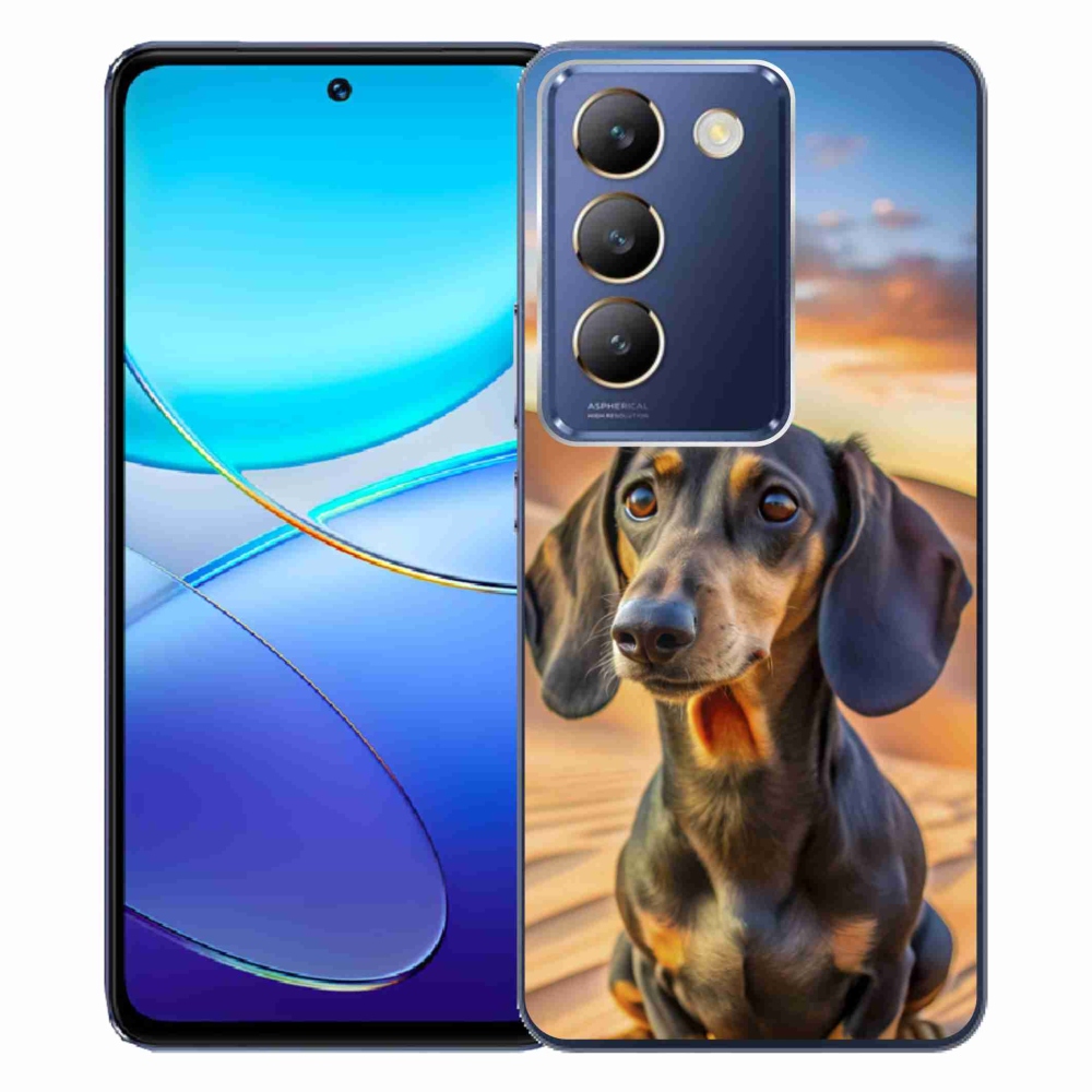 Gélový kryt mmCase na Vivo V40 SE/5G - jazvečík 3
