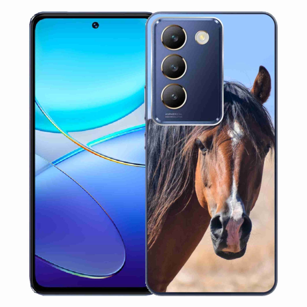 Gélový kryt mmCase na Vivo V40 SE/5G - pokojný kôň