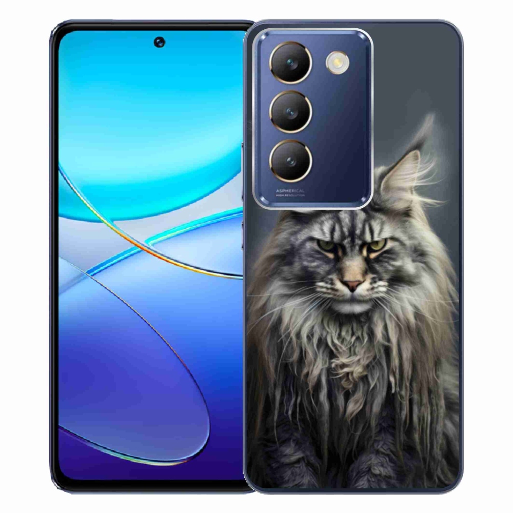 Gélový kryt mmCase na Vivo V40 SE/5G - mačacie pohľad 4