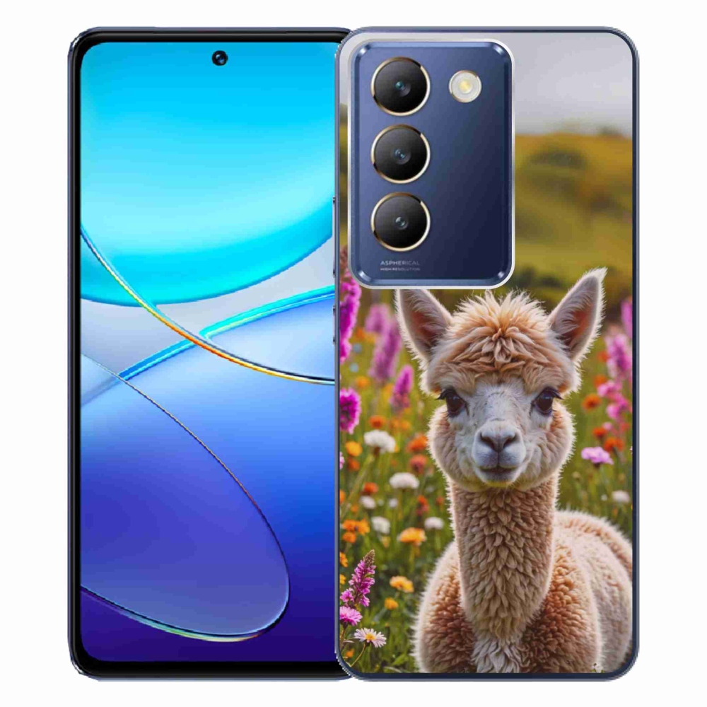 Gélový kryt mmCase na Vivo V40 SE/5G - lama na lúke