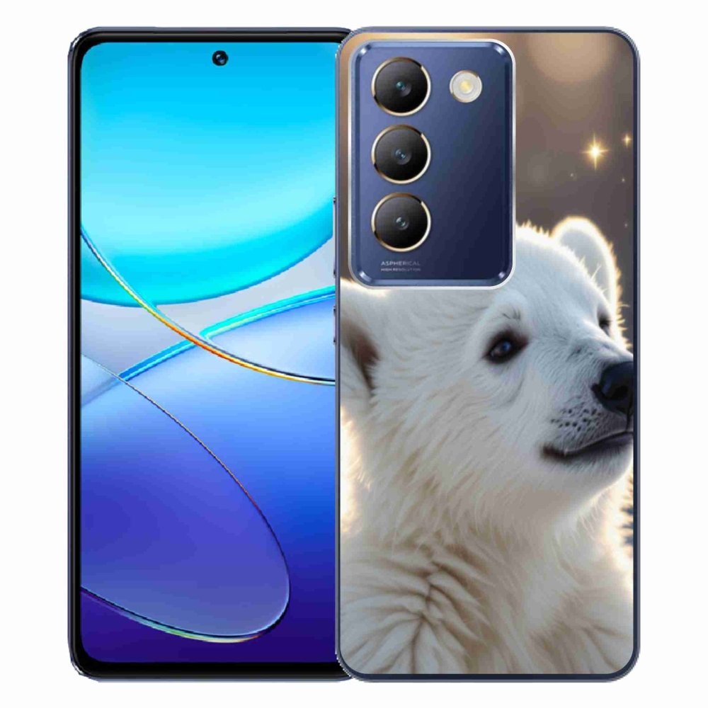 Gélový kryt mmCase na Vivo V40 SE/5G - ľadový medveď
