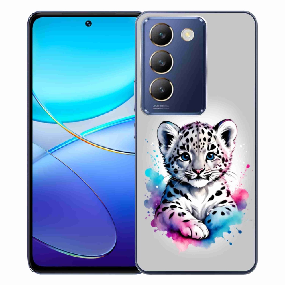 Gélový kryt mmCase na Vivo V40 SE/5G - leopardej mláďa