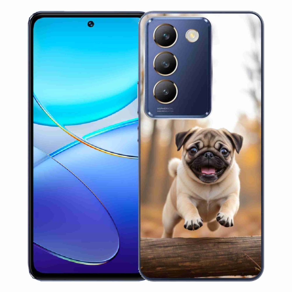 Gélový kryt mmCase na Vivo V40 SE/5G - mops 2