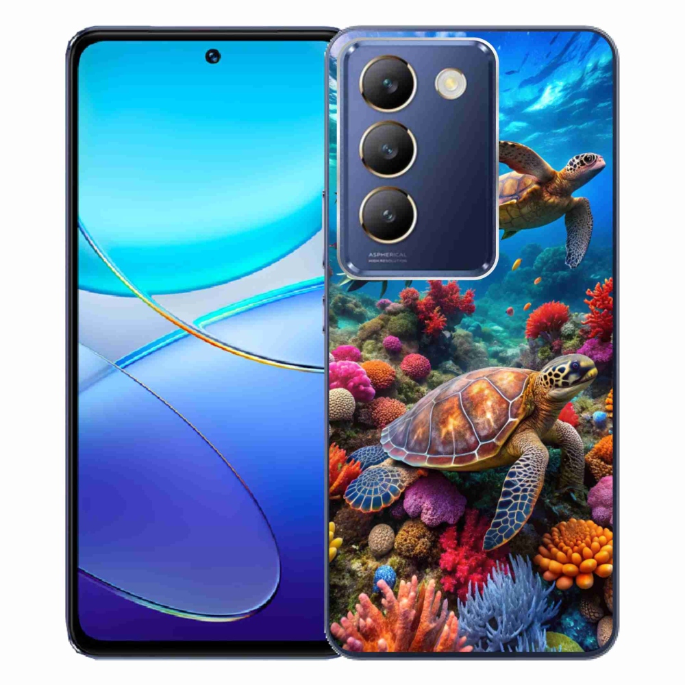 Gélový kryt mmCase na Vivo V40 SE/5G - morský svet 2
