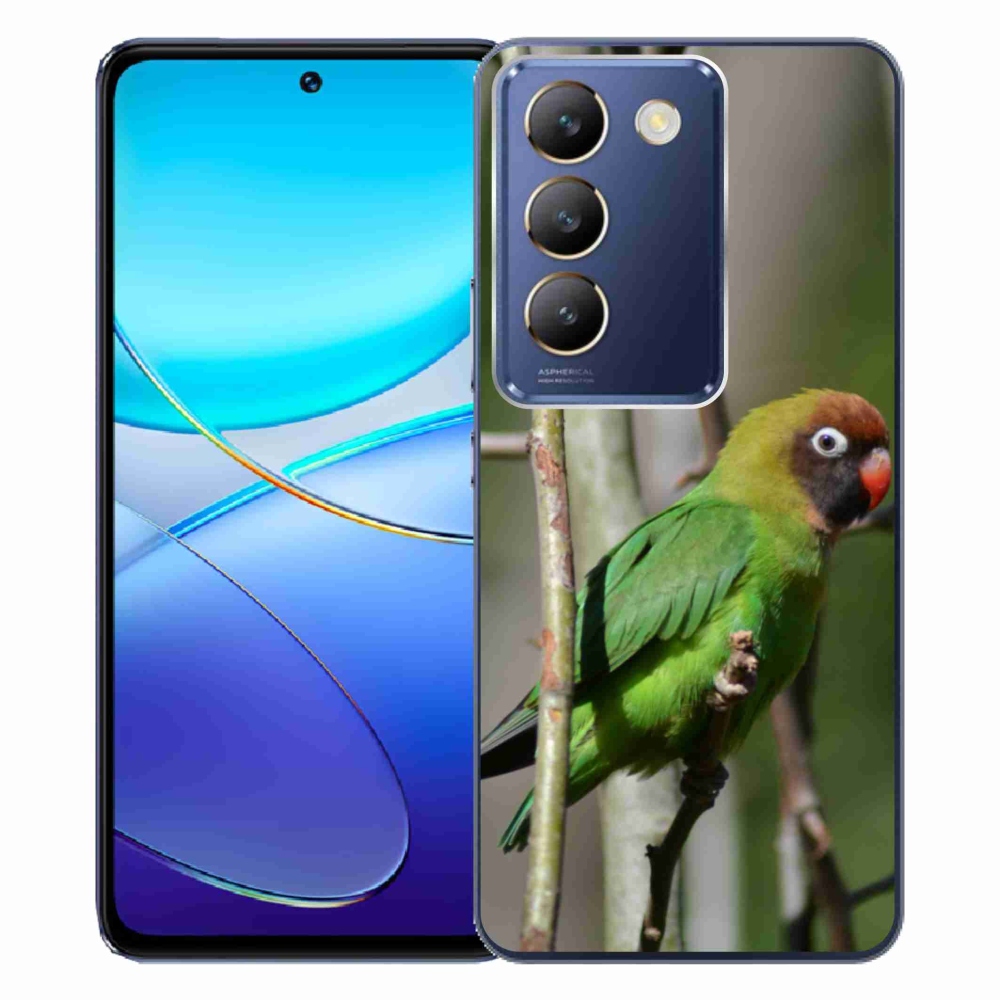 Gélový kryt mmCase na Vivo V40 SE/5G - papagáj agapornis