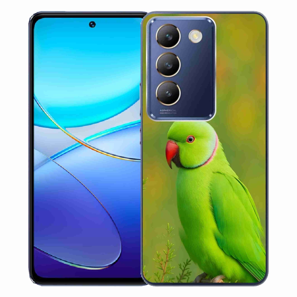 Gélový kryt mmCase na Vivo V40 SE/5G - papagáj alexander 2