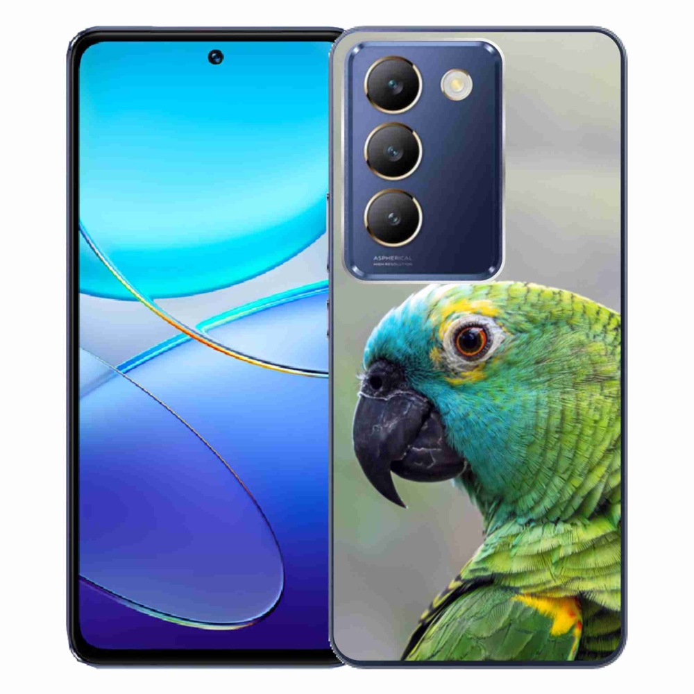 Gélový kryt mmCase na Vivo V40 SE/5G - papagáj amazoňan