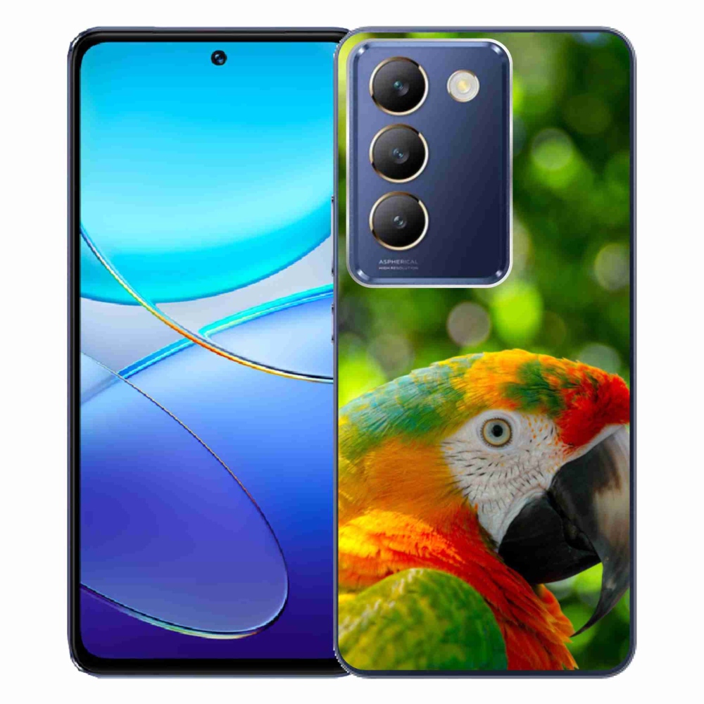 Gélový kryt mmCase na Vivo V40 SE/5G - papagáj ara 3