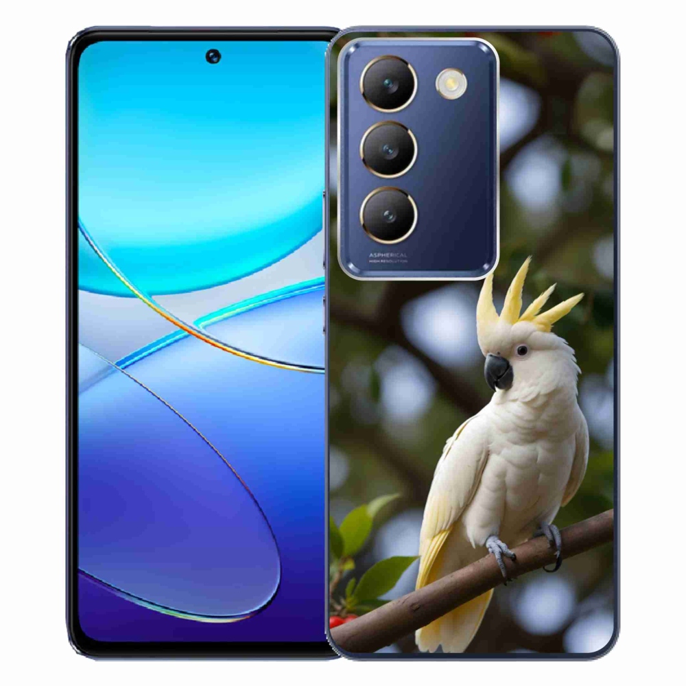 Gélový kryt mmCase na Vivo V40 SE/5G - papagáj kakadu 3