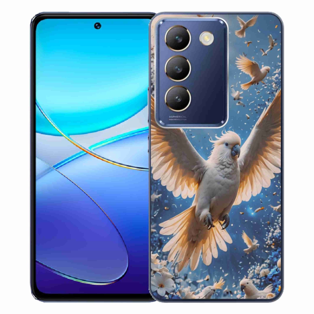 Gélový kryt mmCase na Vivo V40 SE/5G - papagáj kakadu