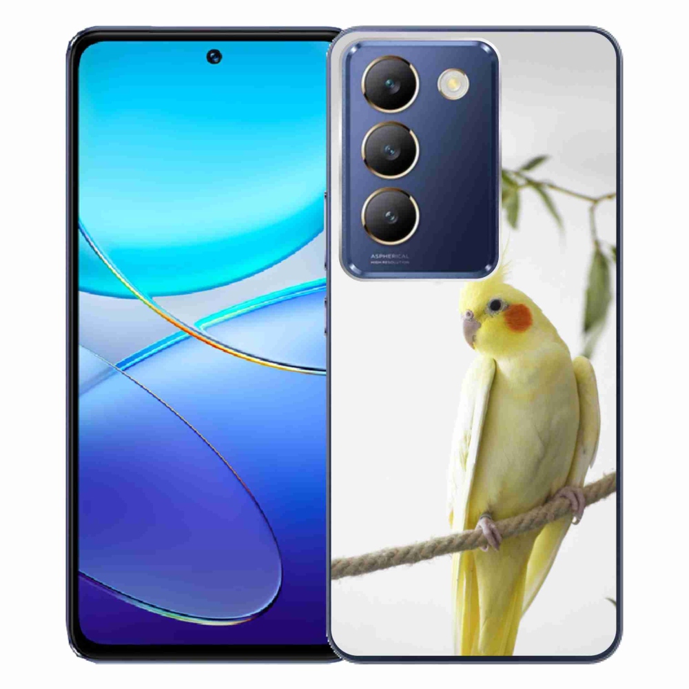 Gélový kryt mmCase na Vivo V40 SE/5G - papagáj korela chocholatá