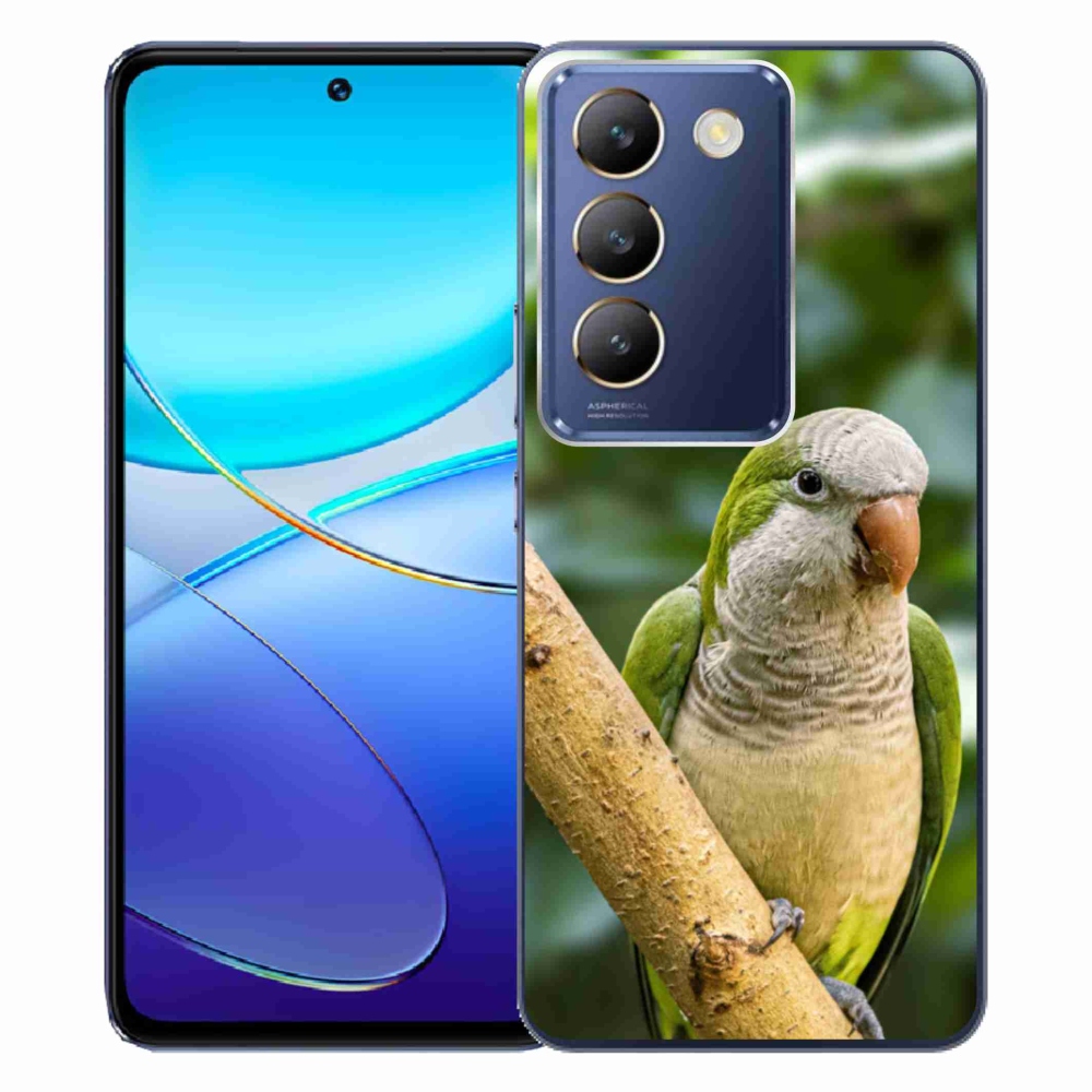 Gélový kryt mmCase na Vivo V40 SE/5G - papagáj mníšok