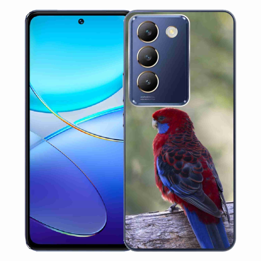 Gélový kryt mmCase na Vivo V40 SE/5G - papagáj rosela