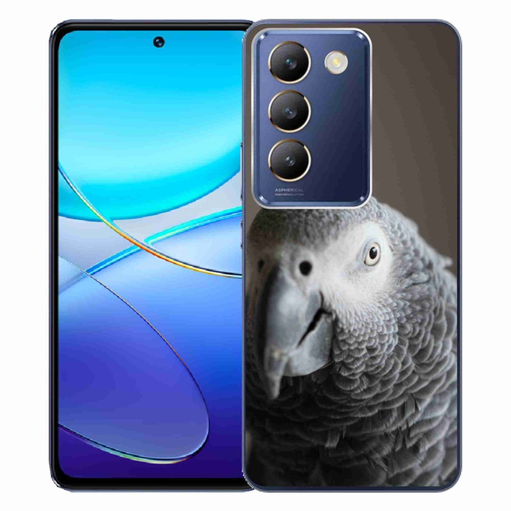Gélový kryt mmCase na Vivo V40 SE/5G - papagáj žako 2