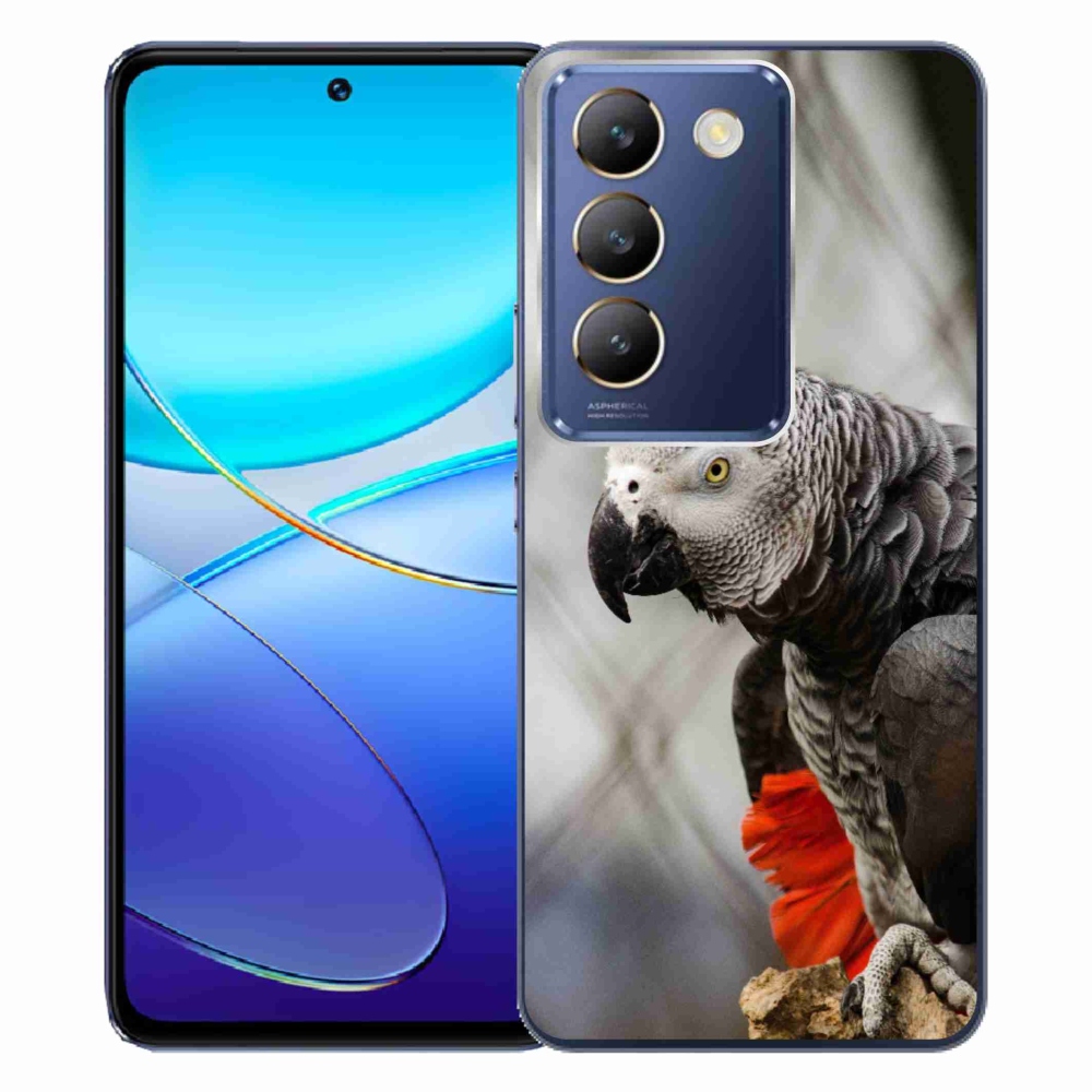 Gélový kryt mmCase na Vivo V40 SE/5G - papagáj žako 3