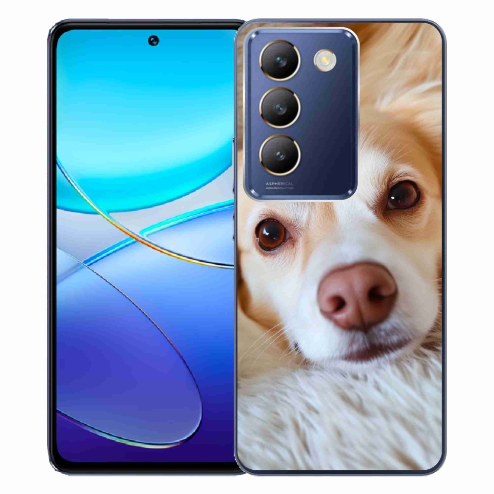 Gélový kryt mmCase na Vivo V40 SE/5G - Roztomilá čivava