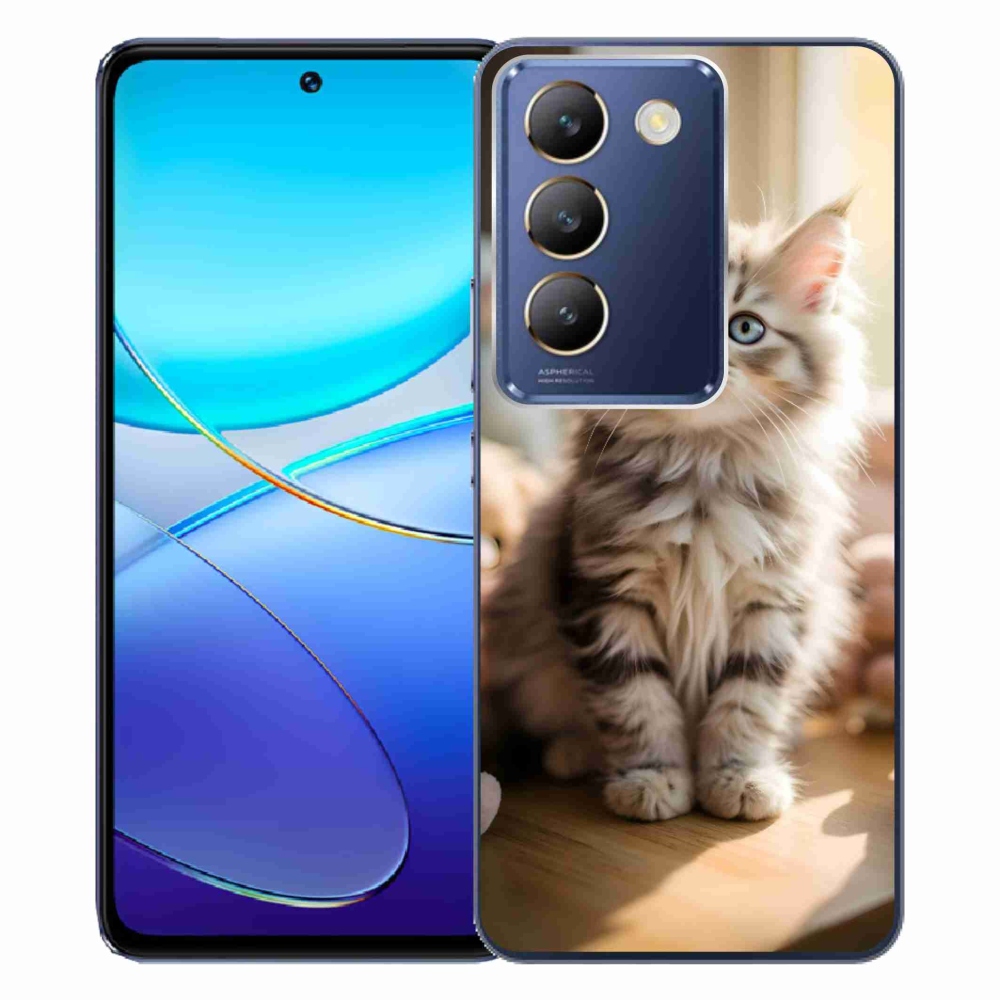 Gélový kryt mmCase na Vivo V40 SE/5G - roztomilé mačiatko 10