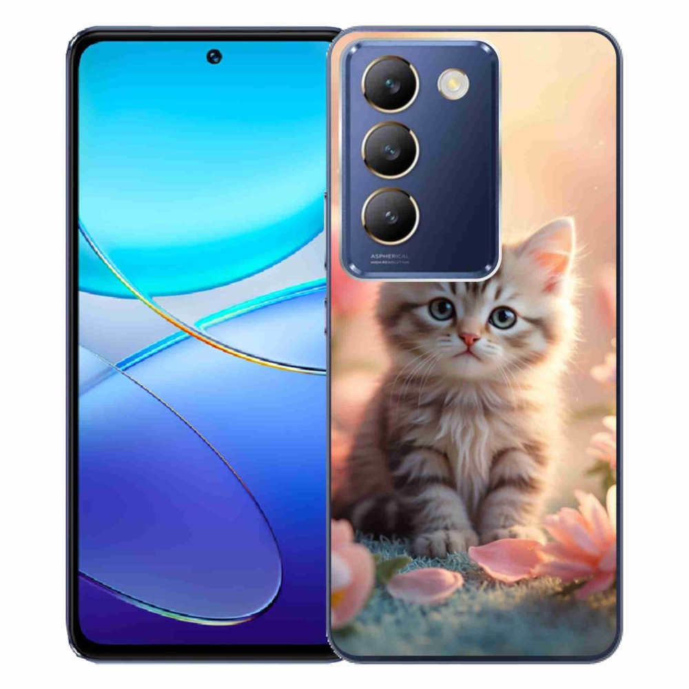 Gélový kryt mmCase na Vivo V40 SE/5G - roztomilé mačiatko 8