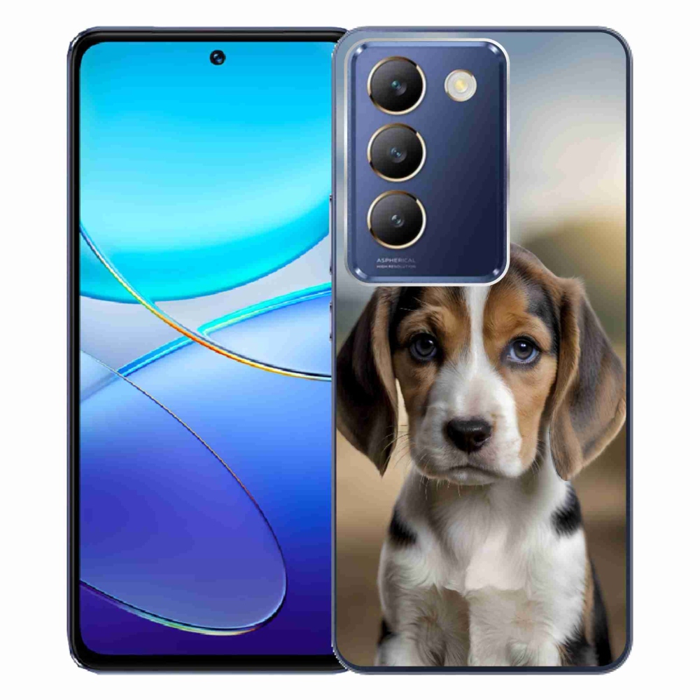 Gélový kryt mmCase na Vivo V40 SE/5G - roztomilý bígl