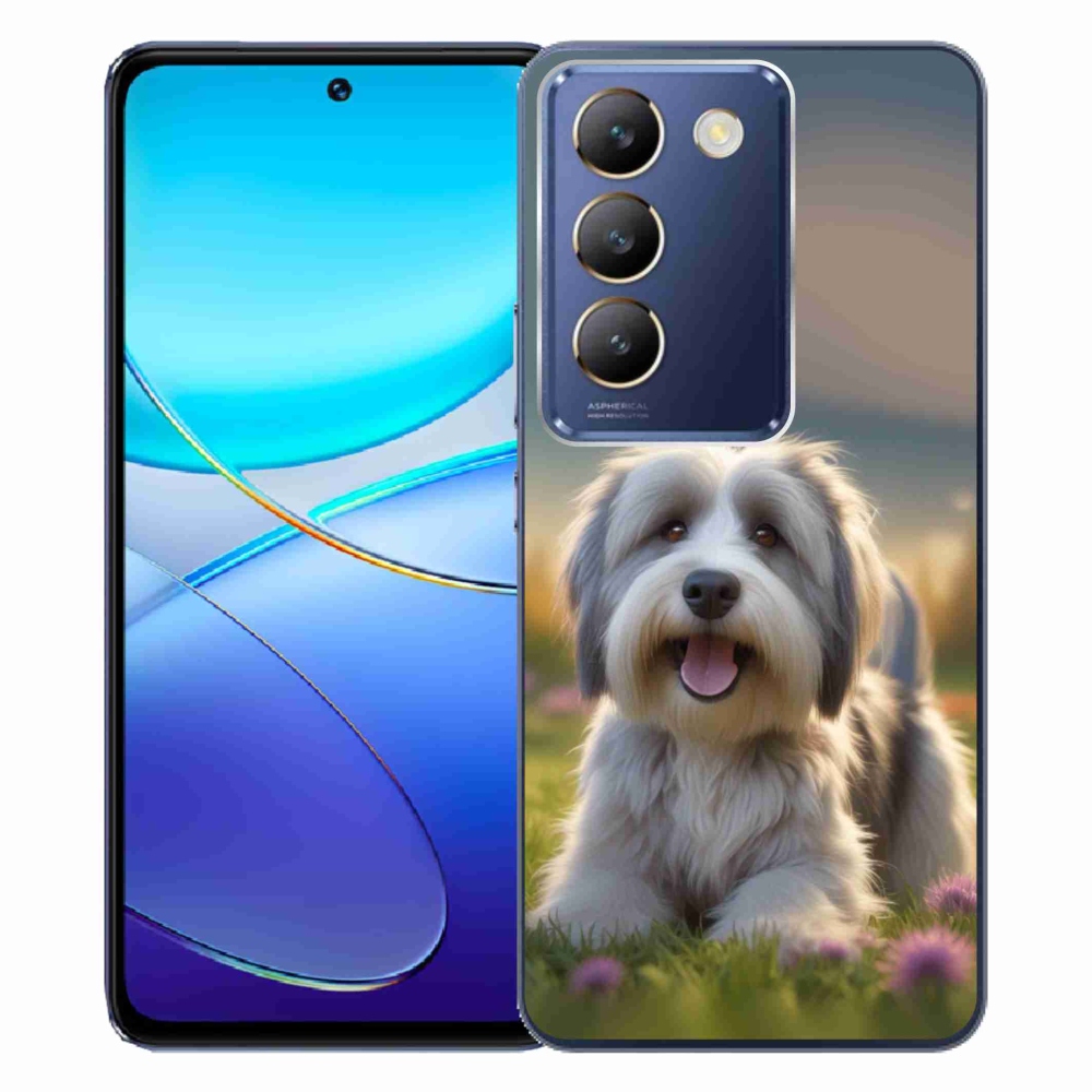 Gélový kryt mmCase na Vivo V40 SE/5G - roztomilý havanský psík