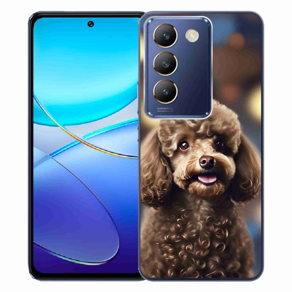 Gélový kryt mmCase na Vivo V40 SE/5G - roztomilý pudel