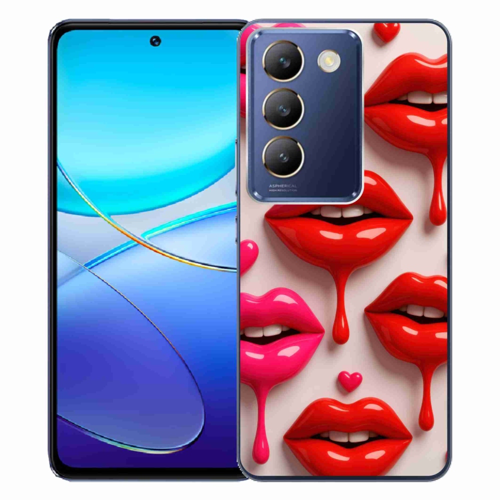 Gélový kryt mmCase na Vivo V40 SE/5G - pery 2