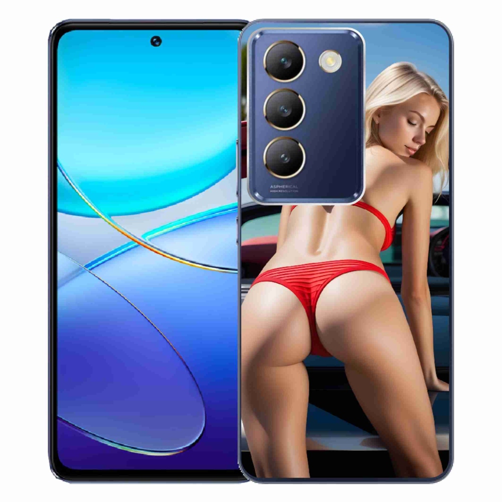Gélový kryt mmCase na Vivo V40 SE/5G - sexy žena 2