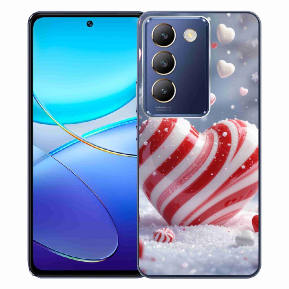 Gélový kryt mmCase na Vivo V40 SE/5G - sladké srdce