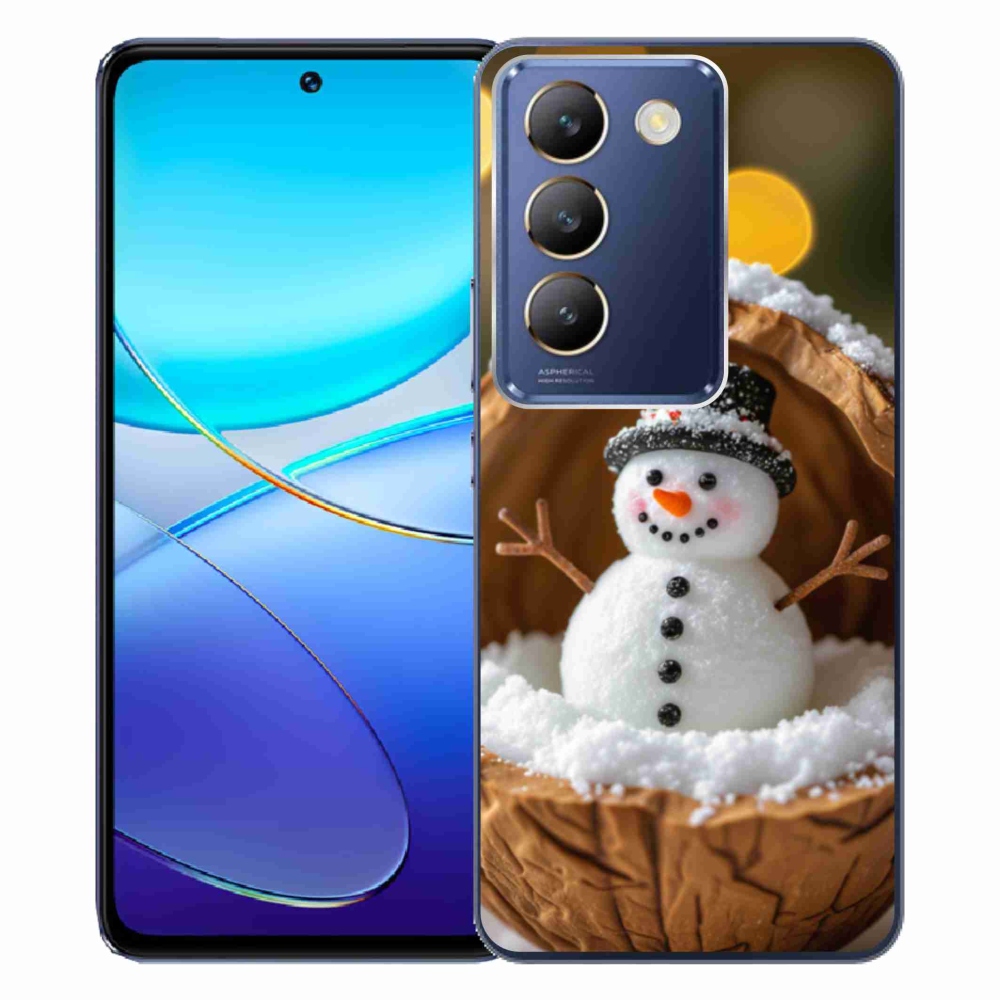 Gélový kryt mmCase na Vivo V40 SE/5G - snehuliak 4