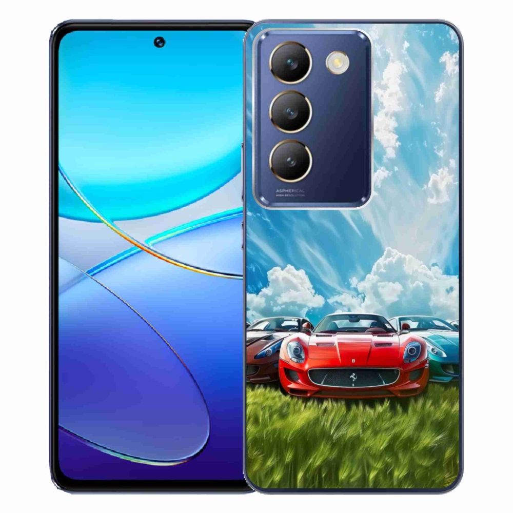 Gélový kryt mmCase na Vivo V40 SE/5G - športové vozidlá