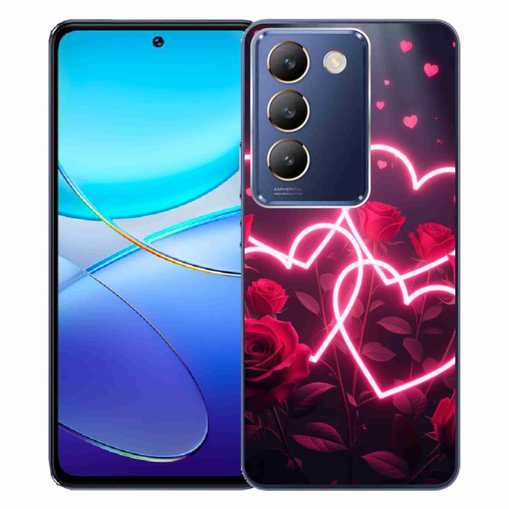 Gélový kryt mmCase na Vivo V40 SE/5G - srdce lásky