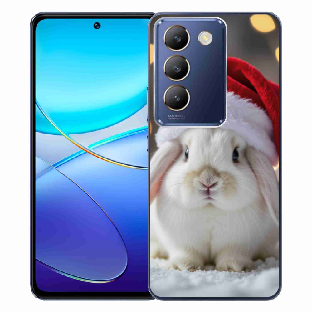 Gélový kryt mmCase na Vivo V40 SE/5G - vianočný králik