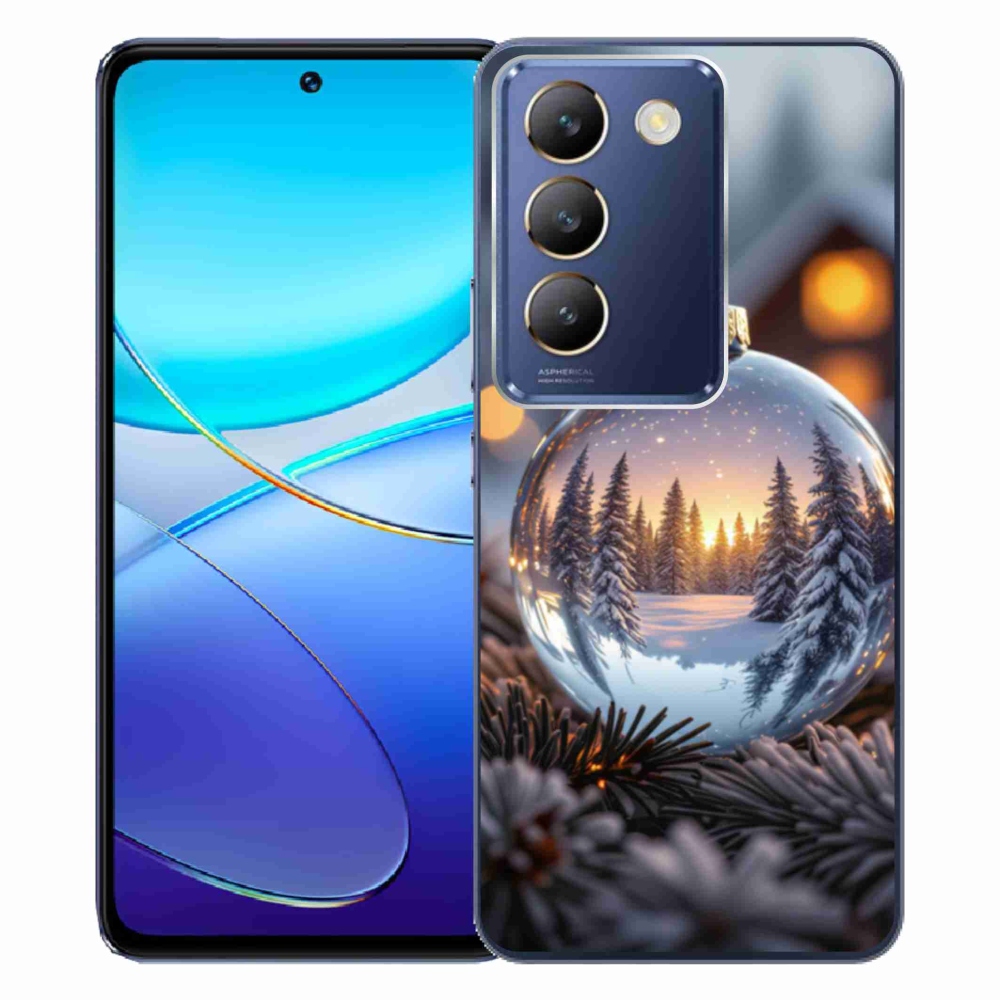 Gélový kryt mmCase na Vivo V40 SE/5G - vianočná ozdoba