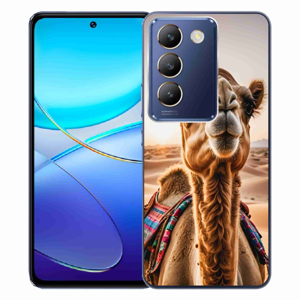 Gélový kryt mmCase na Vivo V40 SE/5G - ťava