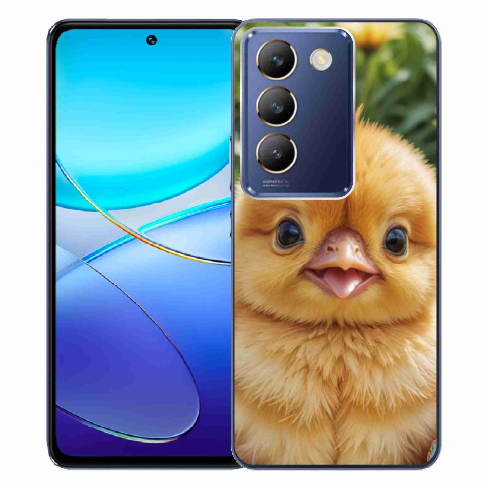 Gélový kryt mmCase na Vivo V40 SE/5G - veselé kuriatko