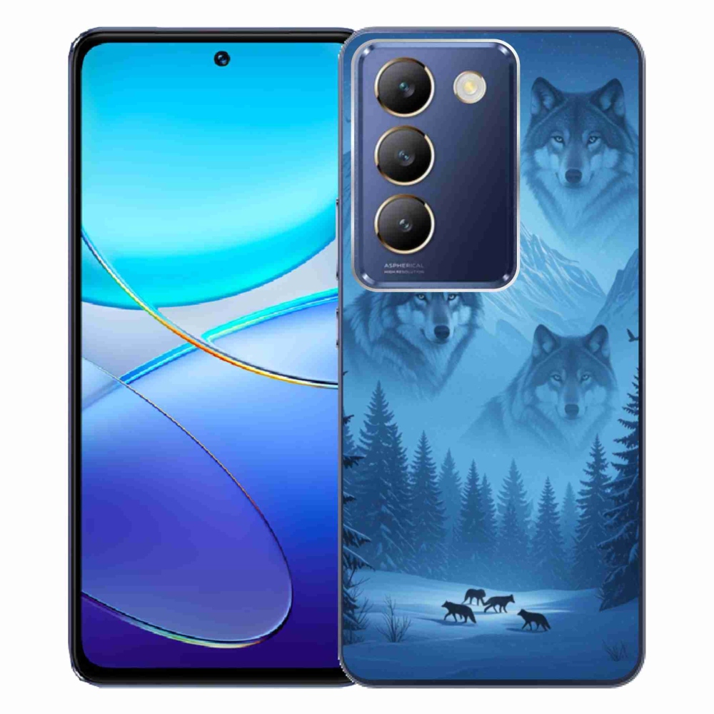 Gélový kryt mmCase na Vivo V40 SE/5G - vlčia svorka