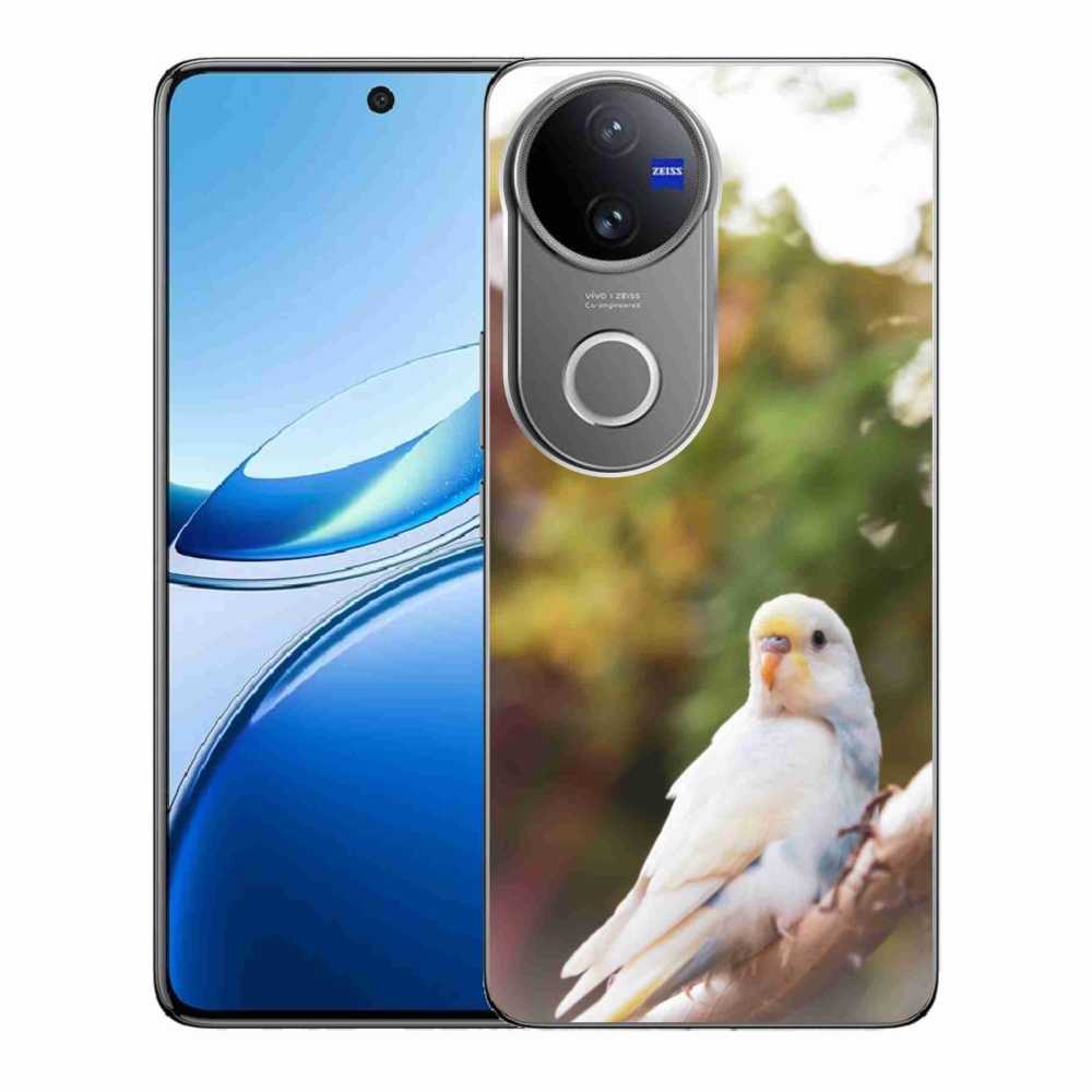 Gélový kryt mmCase na Vivo V50 5G - andulka biela
