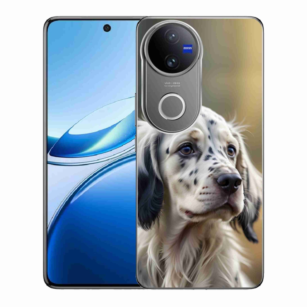 Gélový kryt mmCase na Vivo V50 5G - anglický seter