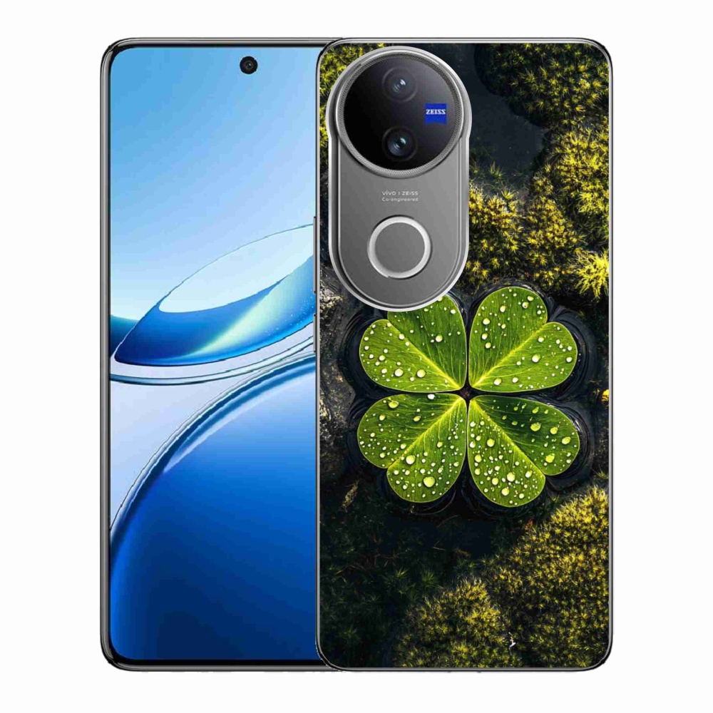 Gélový kryt mmCase na Vivo V50 5G - štvorlístok