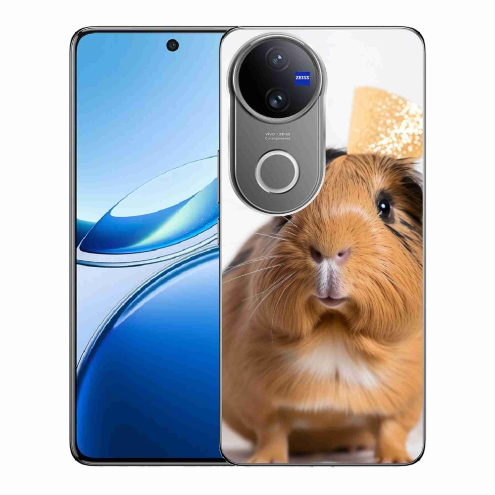 Gélový kryt mmCase na Vivo V50 5G - hnedé morča