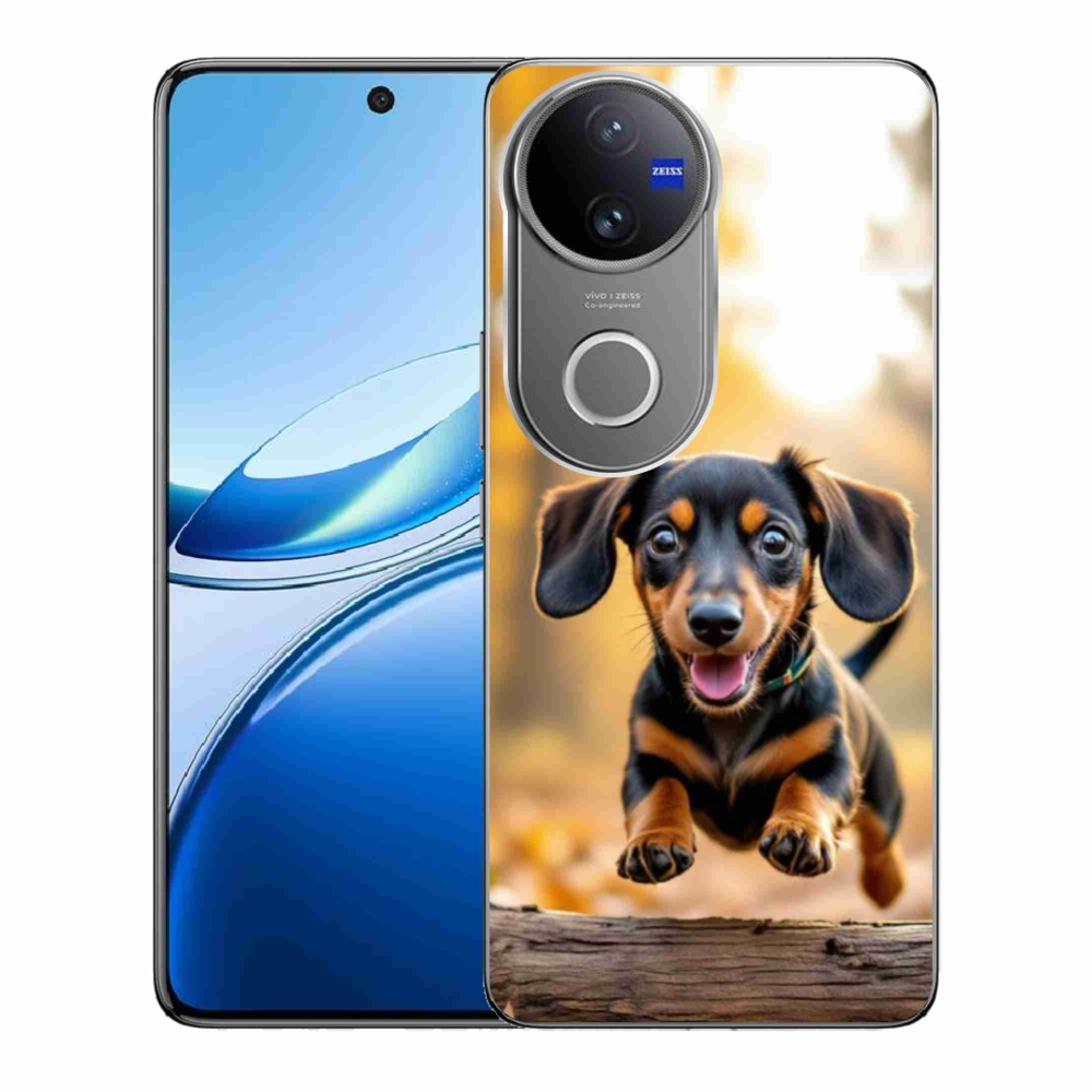 Gélový kryt mmCase na Vivo V50 5G - jazvečík 2
