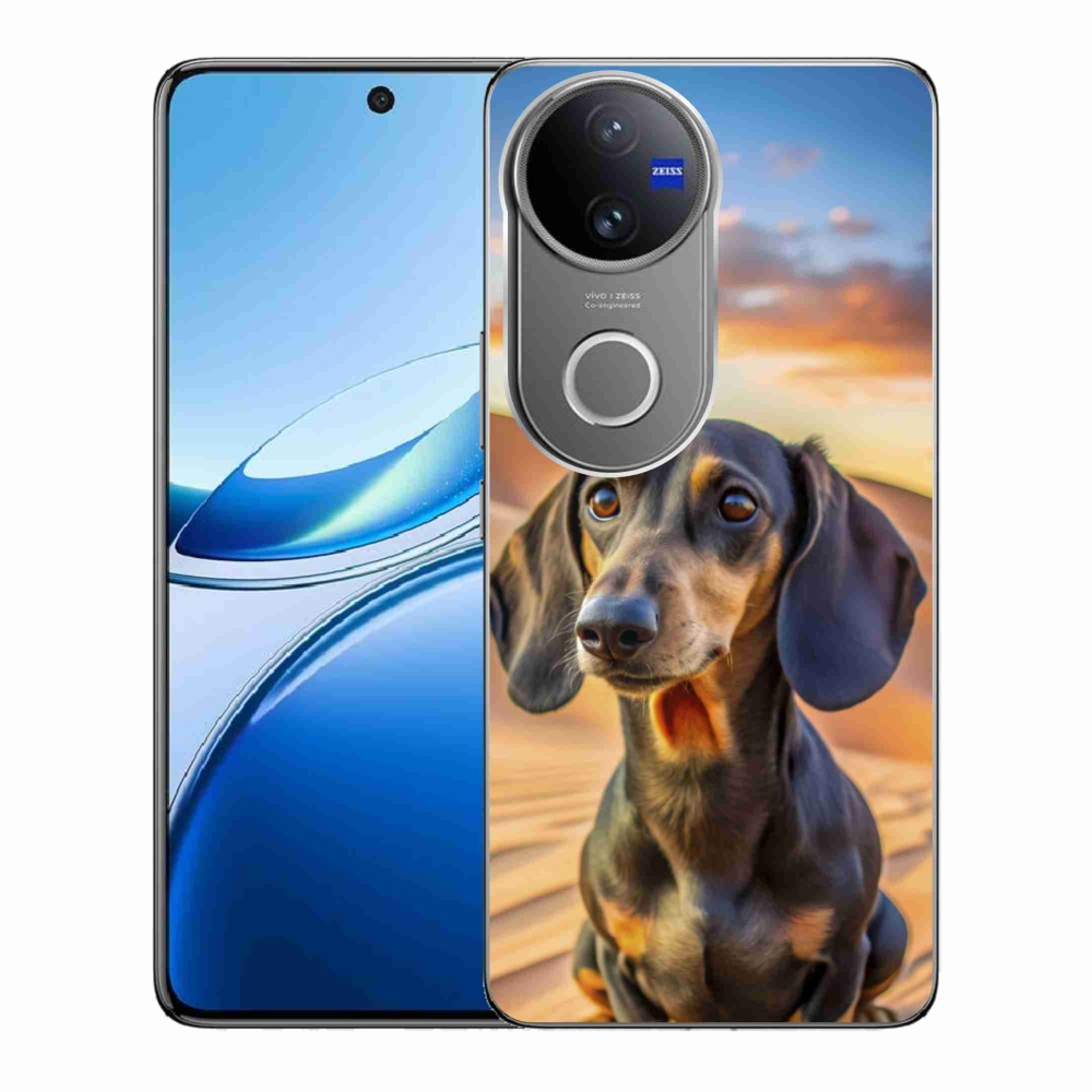 Gélový kryt mmCase na Vivo V50 5G - jazvečík 3